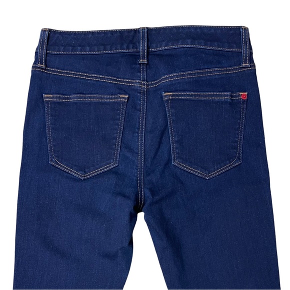 Spanx By Sara Blakely Women’s Dark Rinse Blue Denim The Slim-X Skinny Jeans EUC - Picture 6 of 9